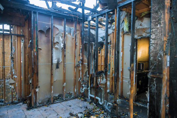 Professional Emergency Fire Cleanup technician working in Springfield, PA